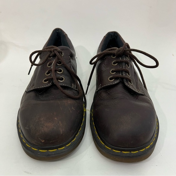 Dr Martens Boston Crazy Eye Lace Up Oxford Shoes Mens US 10M Brown main image 6